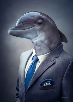 Dolphin Portrait