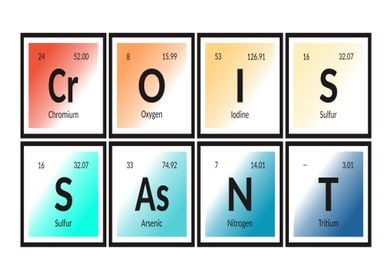 Croissant of Elements