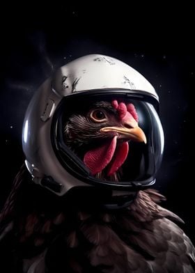 Chicken Astronaut Farmer