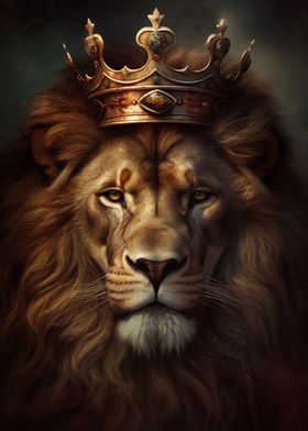Lion Crown Portrait 3