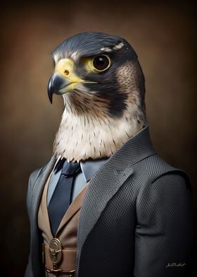 Falcon Portrait