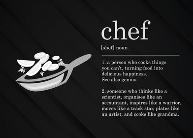 Funny Chef Definition Cook