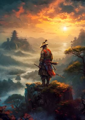 samurai lurks in mountains