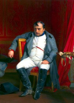 Napoleon at Fontainebleau