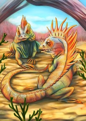 Sand dragons