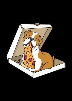 English Bulldog Pizza 