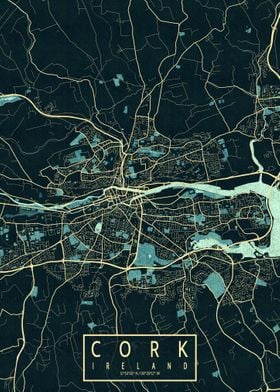 Cork City Map Summer