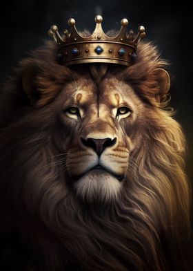Lion Crown Portrait 2