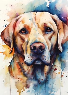 Labrador Watercolor