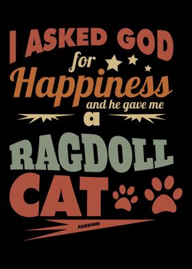 God gave me a ragdoll cat