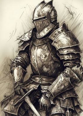 Knight Drawing