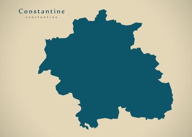 Constantine province map