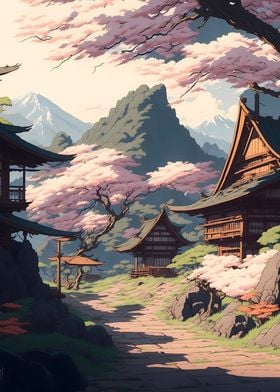 Japan Anime Landscape