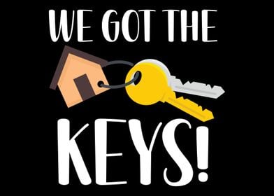 We got the keys