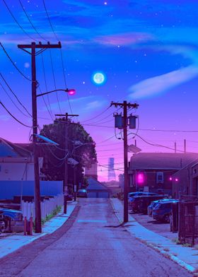 Street moon