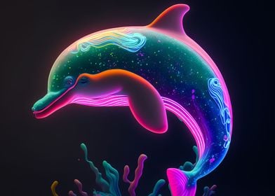 dolphin neon