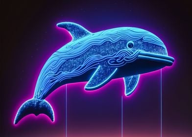 dolphin neon