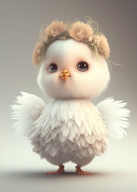 cute chicken baby 