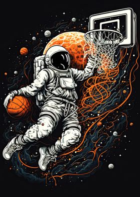 Astronaut Basketball