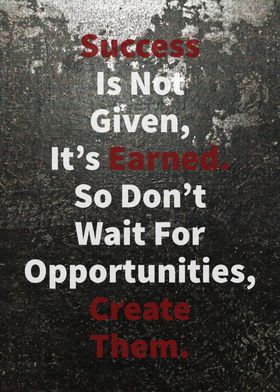 Opportunities For Success