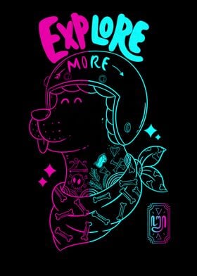 Explore More Retro Dog