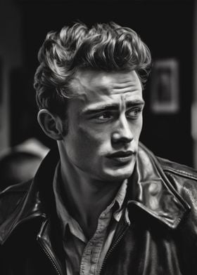 James Dean Bw