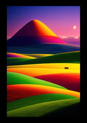 Amazing Paint Mountains