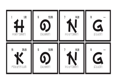 Hongkong Periodic Table