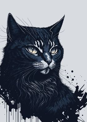 Black Cat Art