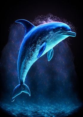 dolphin neon
