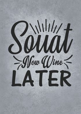 Squat Now Wine Later