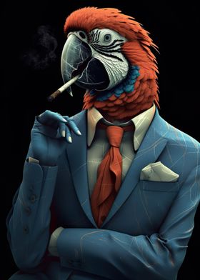 Parrot Business Suit