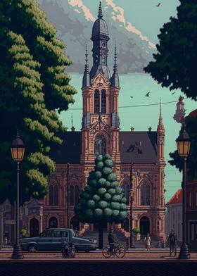 Helmstedt Pixel art