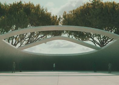 ArchBuilding Scene 1 3D