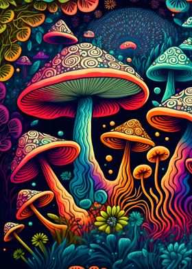 Psychedelic mushrooms 