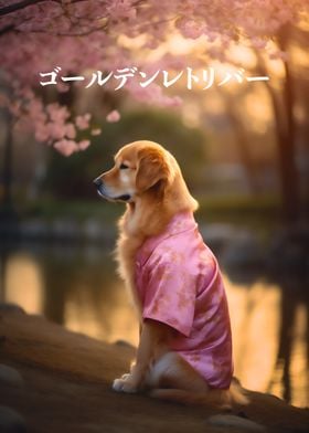 Kimono Sakura Dog