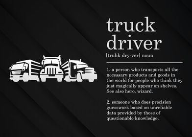 Truck Driver Definition