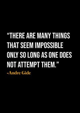 Andre Gide Quote 