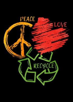 Peace Love Recycle