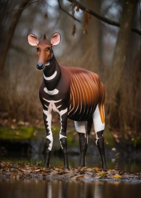 Stately Okapi