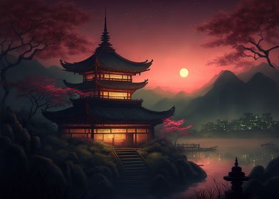 ancient japanese landscape