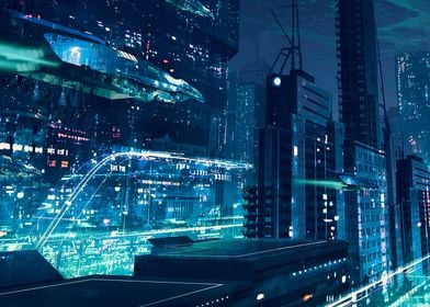 Cyberpunk Cityscapes