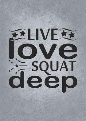 Live Love Squat Dpee