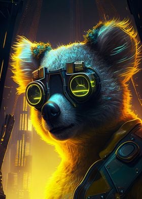 Cyberpunk Koala