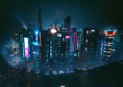 Cyberpunk Cityscapes