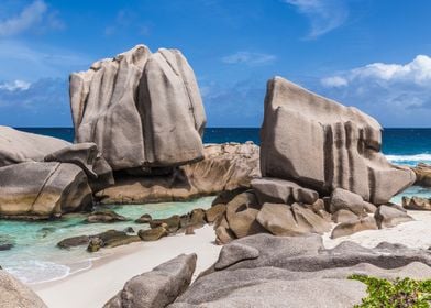 Seychelles La Digue Beach