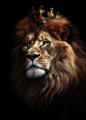 Lion Crown Portrait 18