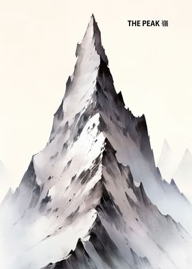 Vintage Japanese Mountain 