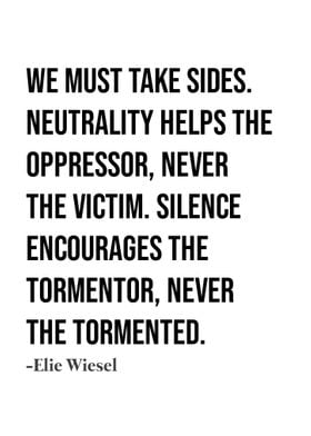 Elie Wiesel Quote 