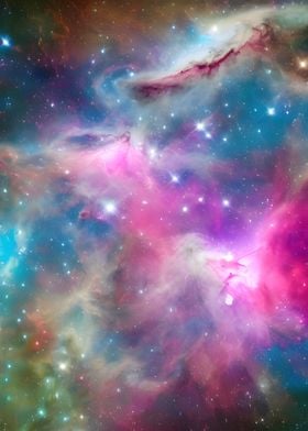 Colorful nebula